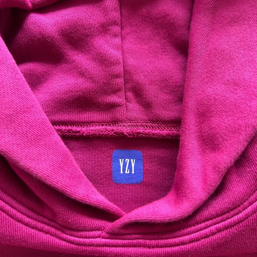 YZY Gap Sweatshirt Youth Medium Purple Hoodie Double Layer FW21 Heavyweight